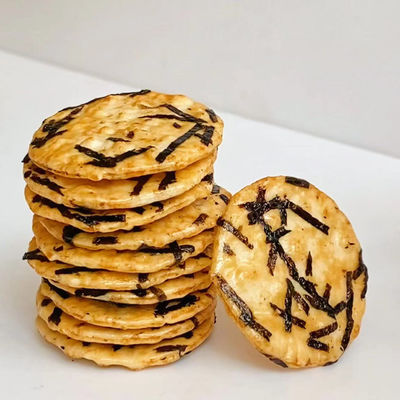 Αγορά Εύγευστα υγιή ολόκληρα κέικ ρυζιού σιταριού κροτίδων ρυζιού φυκιών γεύσης πιτσών online manufacture