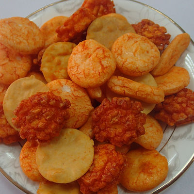 Καλή τιμή Κορεατική κροτίδα 5kg ρυζιού δημητριακών στο μαζικό ασιατικό μίγμα κροτίδων τραγανό σε απευθείας σύνδεση