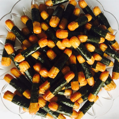 Καλή τιμή Κυλημένα φύκι ρυζιού κροτίδων πρόχειρα φαγητά ρυζιού πρόχειρων φαγητών τριζάτα εύγευστα ξεφγμένα σε απευθείας σύνδεση