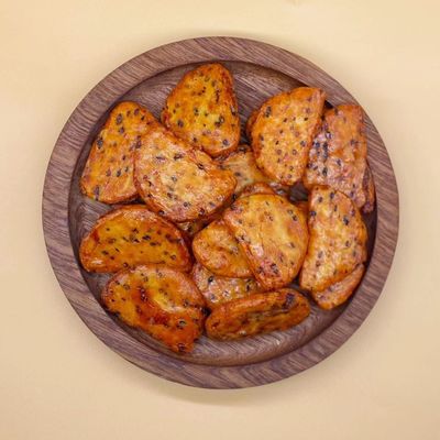 Καλή τιμή Τριζάτο ρυζιού κροτίδων φυκιών κάρρυ πρόχειρο φαγητό γεύσης πιπεριών τσίλι μαύρο που τηγανίζεται σε απευθείας σύνδεση