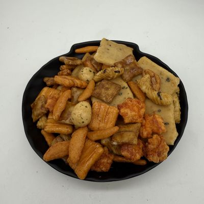 Κρυσαρόκορεατικά Κρακάρια ρυζιού αλμυρά και νόστιμα