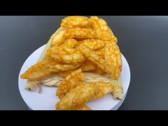 Τριζάτη ρυζιού κροτίδων φυκιών κάρρυ τσίλι μαύρη πιπεριών κροτίδα ρυζιού γεύσης τηγανισμένη πρόχειρο φαγητό