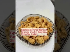 Απολαύστε την τέλεια ισορροπία της γεύσης και της κρέμας στα ψητά κροταφικά μπισκότα ρυζιού από γαρίδες